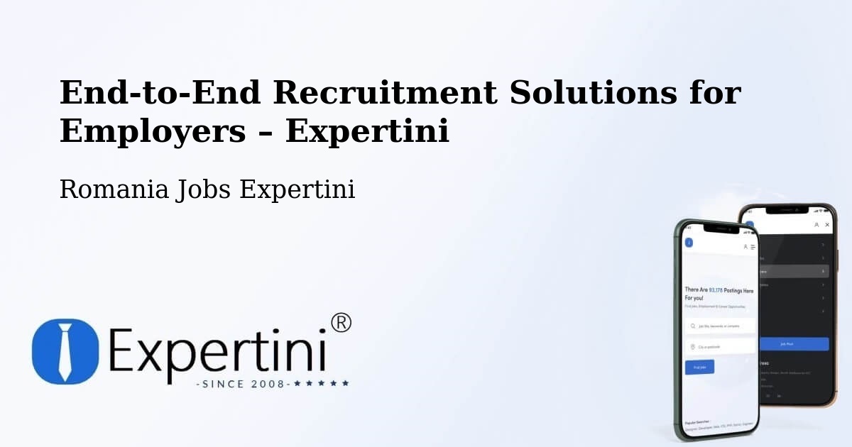 Recruitment Solutions for Employers – Şinteu - Şinteu, Romania Jobs Expertini